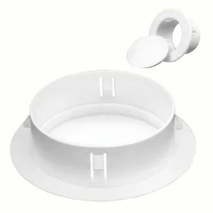 에어컨 시공 자국 커버 덮개 배관 구멍 마개 설치 보호 방지 손상 가리개