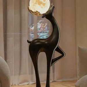 사슴무드등 대형조각상 인테리어 조명램프 조형물