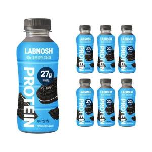 랩노쉬 프로틴 드링크 쿠키앤크림 350ml x6개