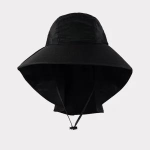 차양막모자 방수 사하라캡 햇빛가리개 블랙