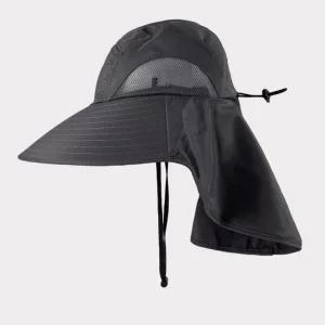 방수 다크그레이 햇빛가리개 차양막모자 사하라캡