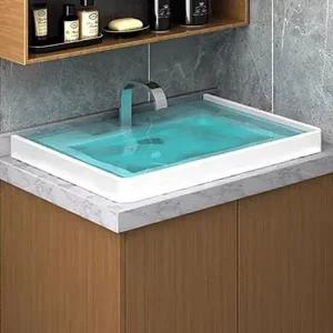 L자형 인기 워터펜스 샤워부스 싱크대 감성 주방 실리