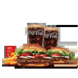 버거킹 와퍼+불고기와퍼주니어+코카콜라(R)+코카콜라(R)+쉐이킹프라이매콤치즈