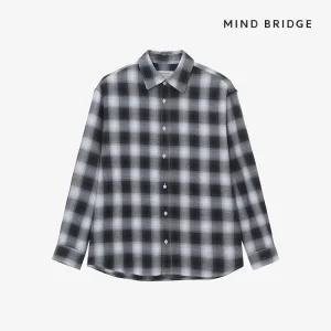 (택가 79,900원)마인드브릿지 플란넬체크오버핏셔츠 MYWS7101