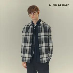 (택가 129,000원)마인드브릿지 두굿_체크패딩자켓 MYWS7151