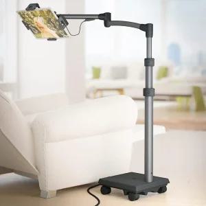 LEVO G2 Commercial 튼튼한 Egonomic 태블릿 롤링 카트 스탠드 60와트 USB-C 충전 포트 포함 대부분의 아이