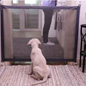 [콩심팥심]강아지 안전망 가림막 매쉬원단 애견 반려동물 분리 방문울타리