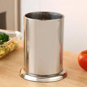 [콩심팥심]리빙 센스 스텐 수저 통 2p 세트 S2 숟가락 조리 도구