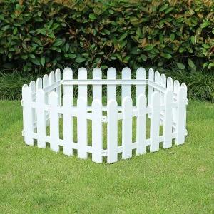 [콩심팥심]화이트 울타리 화단조성 인테리어 50x30cm 5p세트 정원꾸미기