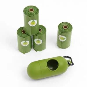 [콩심팥심]배변봉투 4롤 캡슐케이스 세트 산책 필수품 배변처리