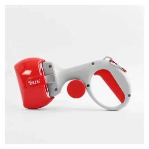 [콩심팥심]펫티켓 배변집게 배변봉투 산책 외출시 배변처리 레드