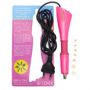 흡착 원단 리폼 융착기 접착기 공예 일체형 큐빅인두기 머리 가열 큐빅 버드나무 핫스탬핑