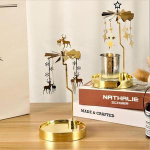 회전 향초 세련캔들 홀더 촛대 인테리어 장식 소품