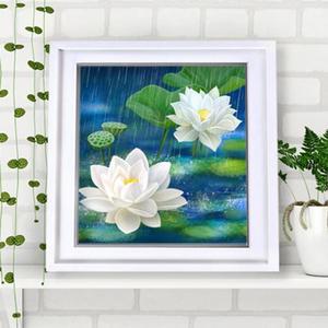 연꽃그림액자유행 풍수그림 돈들어오는 꽃그림 30W액자6