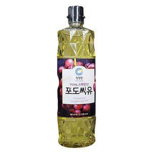 [기타]청정원 참빛고운 포도씨유 900ML x 1개 e83918