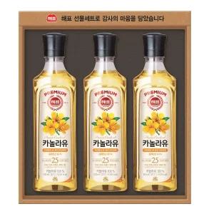 사조해표 고급유 3호 5개/2025년 추석 명절 선물세트