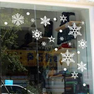눈꽃결정체 중)5 유리장식스티커 인테리어시트지 크리스마스 쇼윈도우장식 유리시트지