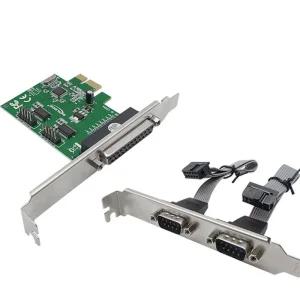 패러럴 1포트 - 시리얼 2포트 PCIe 콤보 카드