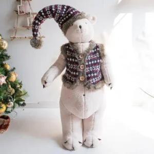 플라워트리 크리스마스 곰 인형 대형 장식 니트 아빠 120cm 소품