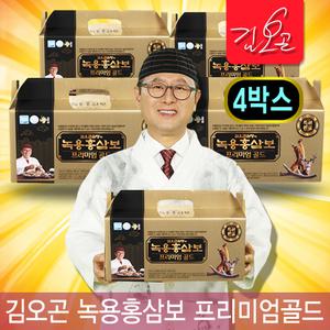 김오곤 녹용홍삼보 프리미엄 골드 4개월분