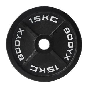 [낱개] 케이언 중량원판 15kg 홀 50mm 주물 아이언