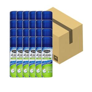 쉬크 쉐이브 가드 센서티브 라임 폼 60gX24개입/210gX12개입(1박스) 면도 쉐이빙폼 피부 보호 면도크림