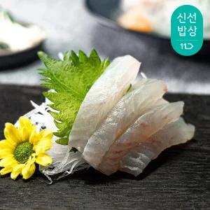 국내산 제주 광어회 슬라이스 150g 숙성회