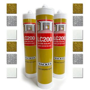 반짝이 펄실리콘 LC200 270ml / 럭키 곰팡이 실란트 욕실 주방 지하실 화장실 세면대 욕조