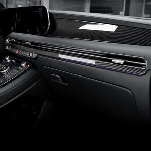 더뉴 팰리세이드 튜닝 센터페시아 송풍구 커버 카본 몰딩