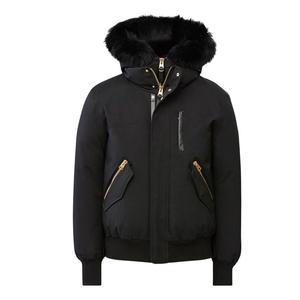 맥케이지 남성 DIXON-BX 딕슨 봄버 숏 패딩 자켓 블랙 금장 블랙퍼