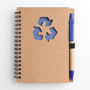 아트빌 리사이클 볼펜수첩(블루) 유선 미니노트