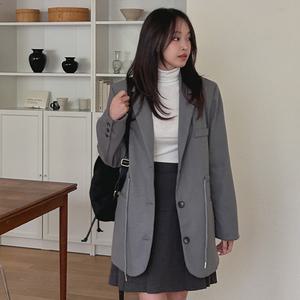 [제작/빅사이즈]이블렛 티에빈 스트링 누빔 싱글자켓 제이스타일