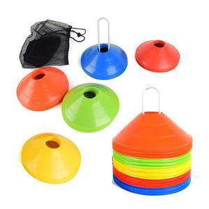 [OFJ7949Q]오색 접시콘 세트 40개 훈련용품 축구연습