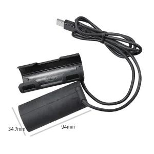 자전거 퀵보드 오토바이 탈부착 휴대용 코소 열선그립 USB 장착형