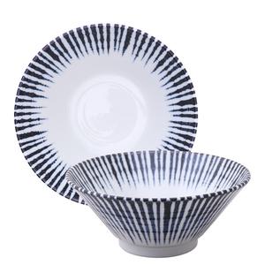 센단독사 삼각면기 일식그릇 업소용 라멘그릇 사케동 덮밥 플레이팅