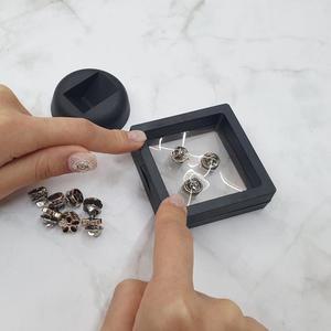 [RG5MN3T8]PE필름 악세사리 액자 케이스 블랙 7x7