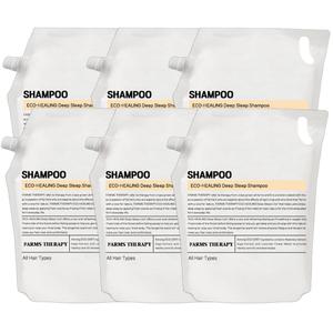 팜스테라피 에코 힐링 딥 슬립 샴푸 리필 2000ml x 6개