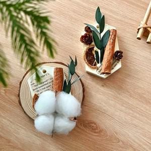 솝앤푸 시나몬목화석고방향제만들기 DIY키트