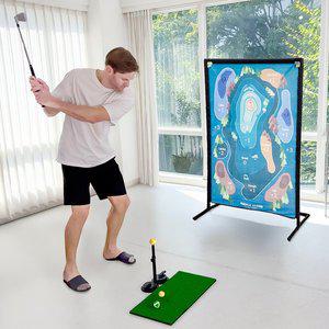 [퍼플그린]골프다트 골프 스윙 연습기 실내 우리집 골프연습장