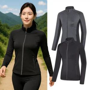 콜핑 여성 봄 하이쿨 스트레치 트레이닝 등산 집업 자켓 GS
