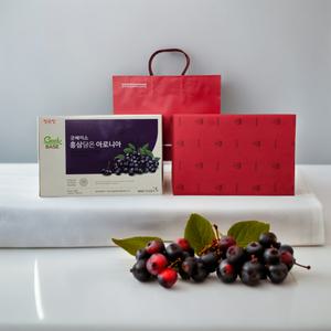 [정관장] 굿베이스 홍삼담은 아로니아 50ml x 30포 (선물포장 + 쇼핑백 포함)