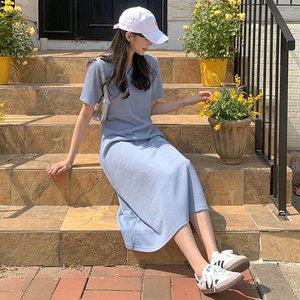 [공구우먼] [제작] 르바인 골지 롱 원피스 81360 빅사이즈 여성의류