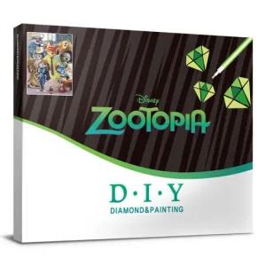 아트박스 디즈니 디즈니 주토피아 보석십자수 캔버스 40x50cm DBS013