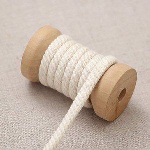 [소잉데일리]]둥근 스트링 면끈 내추럴 점퍼 후드 바지 의류 가방 소품 길이조절