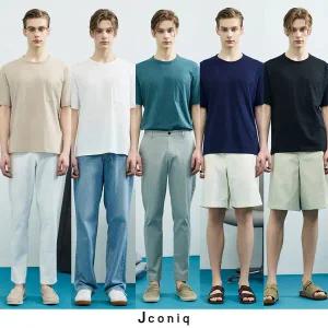 [J CONIQ] 제이코닉 오가닉코튼 남성 티셔츠 5종