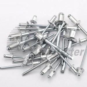 3MM 4 돔 100개 리벳 알루미늄 아연 M3 블라인드 2.4MM M2.4 M2.8 화이트 2.8MM 길이 14MM