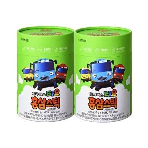 [천지인][동원천지인] 꼬마버스 타요 홍삼스틱 샤인머스캣 (10g 60포 60일분) x 2개