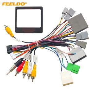 차량용 전원 코드 와이어링 하네스 어댑터 미쓰비시 아웃랜더 파제로 (07-08 유럽) 설치 헤드 유닛용 16 핀