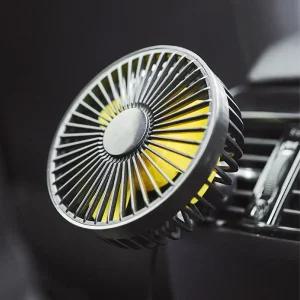 비즈 차량용 선풍기 서큘레이터 송풍구 뒷좌석 헤드레스트 유선리모컨 BZF40 저소음