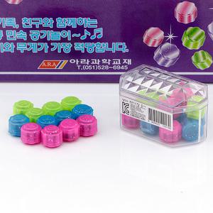 아라과학교재 달인의 크리스탈 공기 12알 1통 X 15개 1box SBS 생활의달인에 방영된 공기